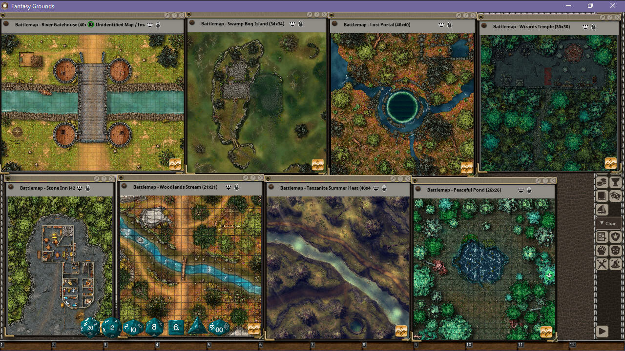 Fantasy Grounds - Wilderness Map Collectionのスクリーンショット 1