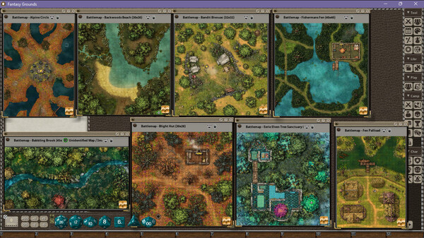 Fantasy Grounds - Wilderness Map Collection