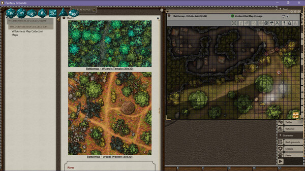 Fantasy Grounds - Wilderness Map Collection