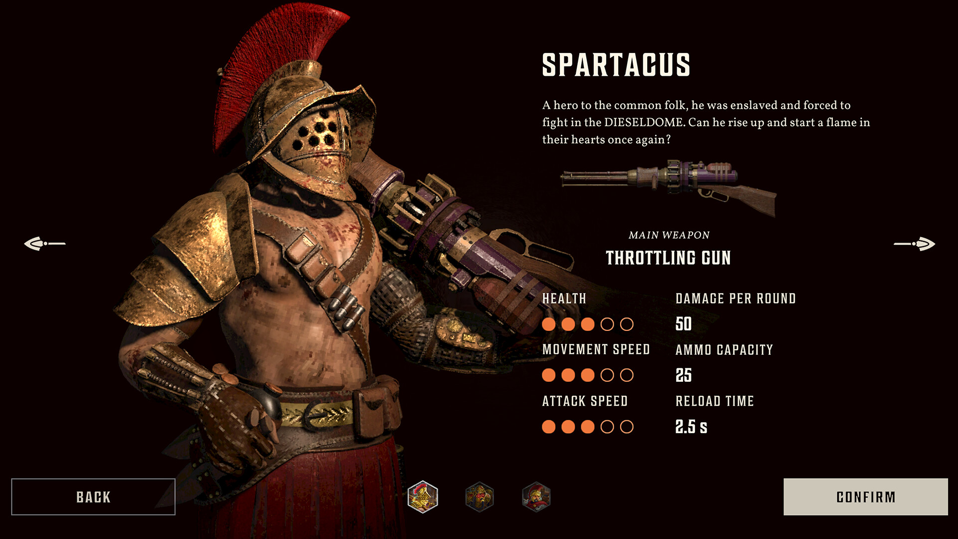 DIESELDOME: Ultraviolent Gladiator Shooter screenshot #2