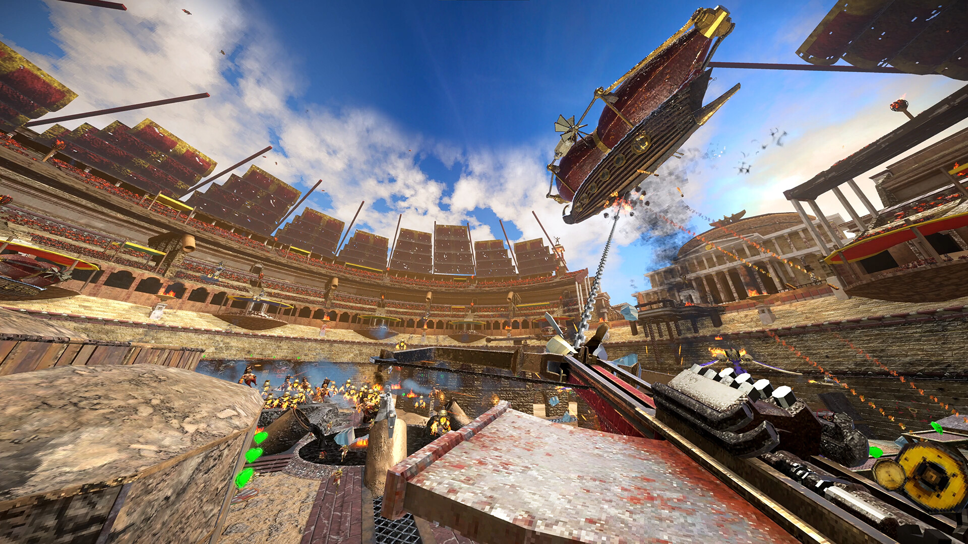 DIESELDOME: Ultraviolent Gladiator Shooter screenshot #3
