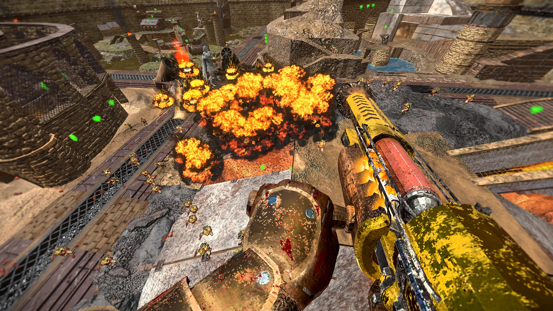 DIESELDOME: Ultraviolent Gladiator Shooter screenshot 1