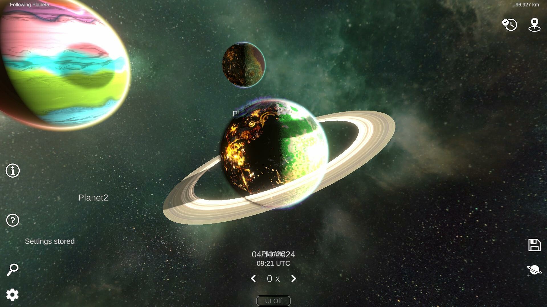 Solar System Simulator screenshot #1