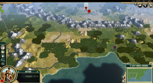 KHAiHOM.com - Civilization V - Scrambled Continents Map Pack