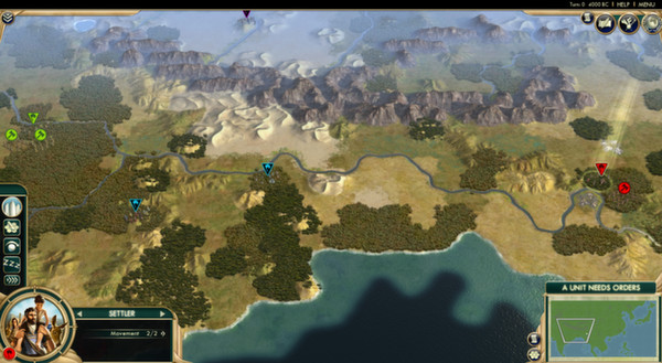 KHAiHOM.com - Civilization V - Scrambled Continents Map Pack