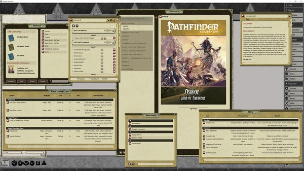 Fantasy Grounds - Pathfinder RPG - Pathfinder Companion Osirion Land of Pharaohs