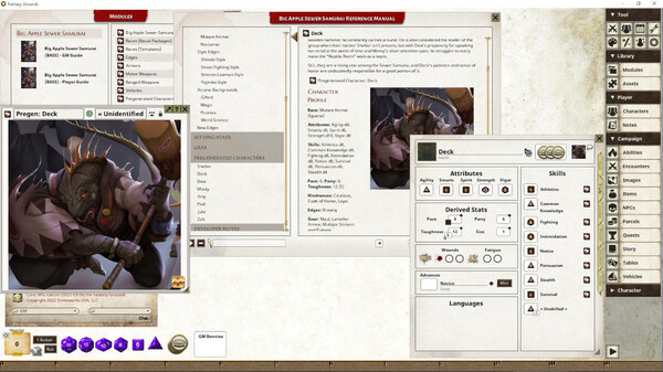 Fantasy Grounds - Big Apple Sewer Samurai