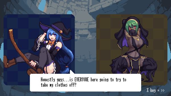 Witch's Rhythm Puzzle.