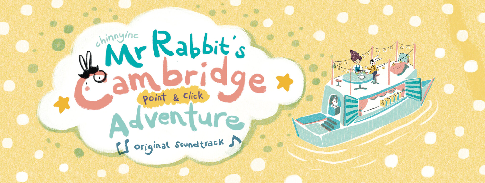 Mr Rabbit's Cambridge Point and Click Adventure Soundtrack Featured Screenshot #1