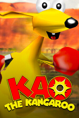Cover art of Kao the Kangaroo (2000 re-release)