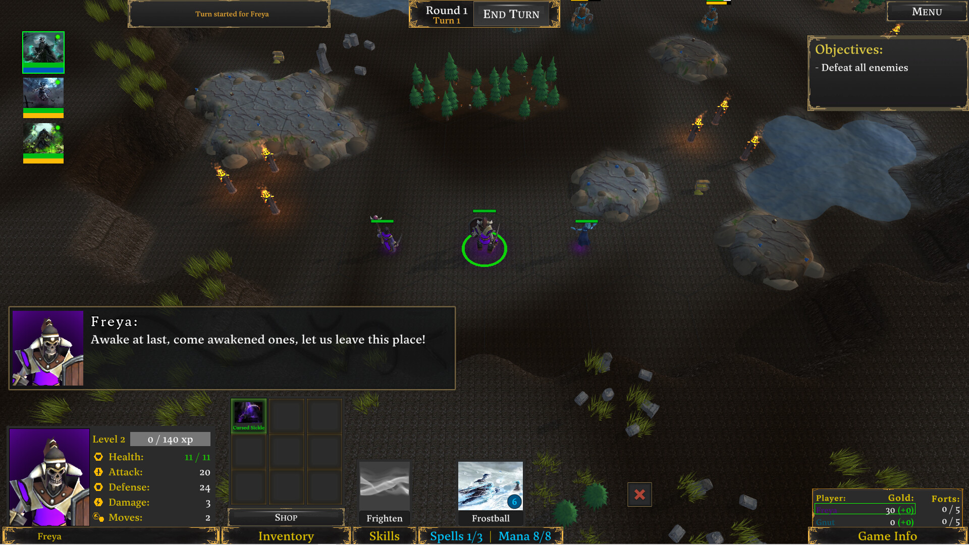 Boardquest: Tales of Liria screenshot #1