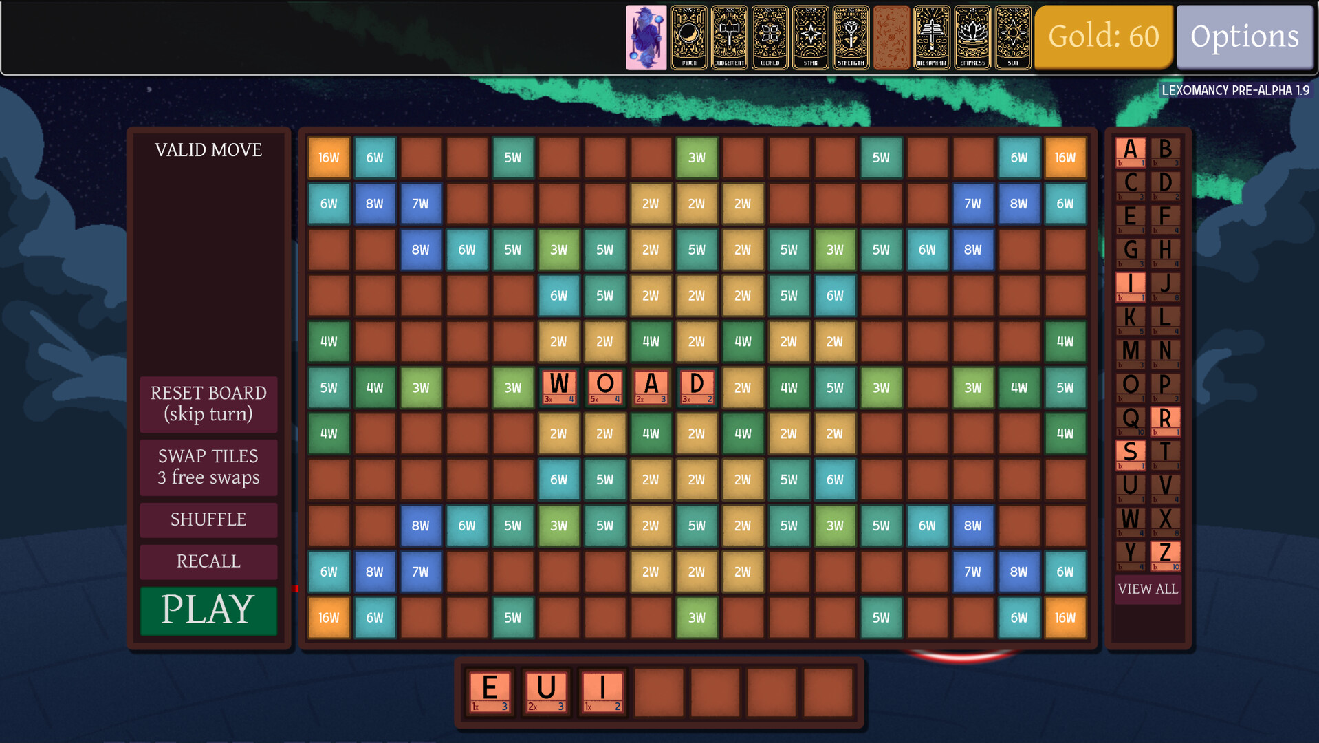 Lexomancy screenshot 3
