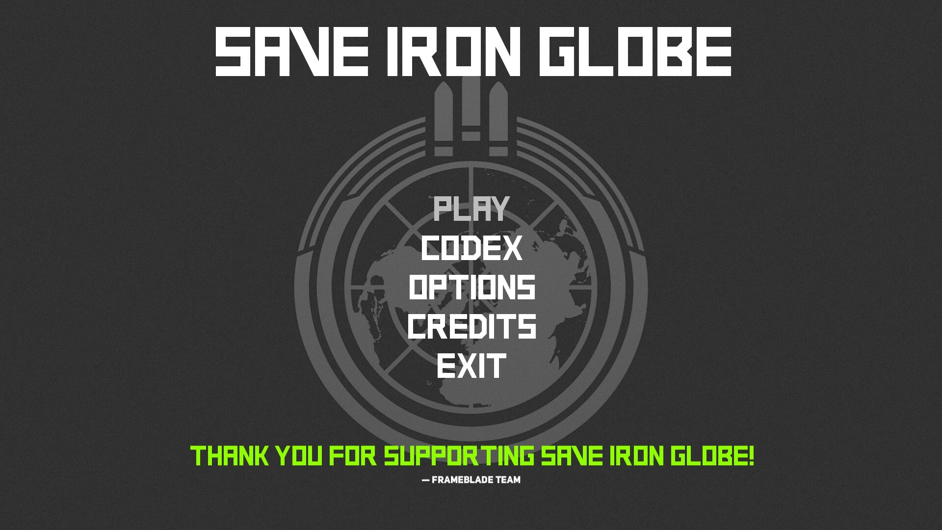 Save Iron Globe - Supporter pack Featured Screenshot #1