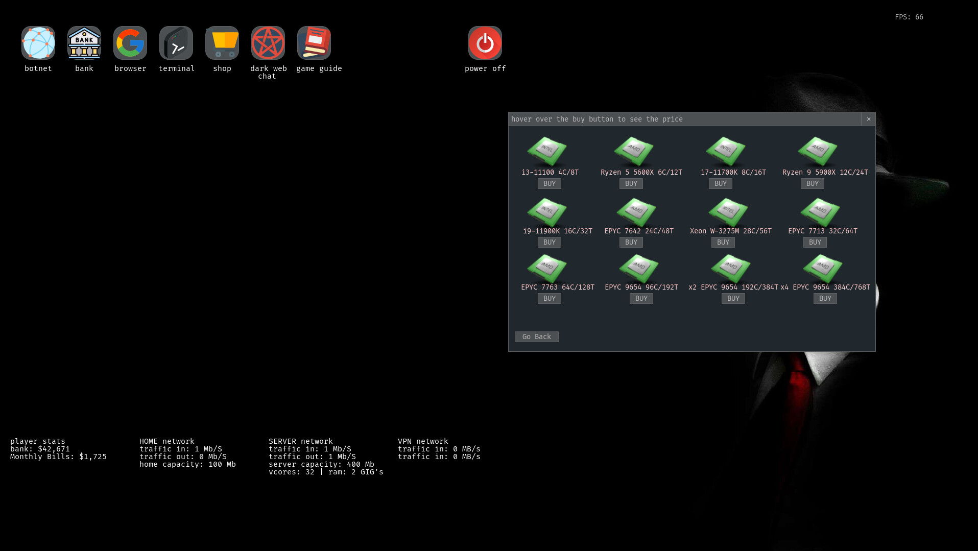 Darkside screenshot 2