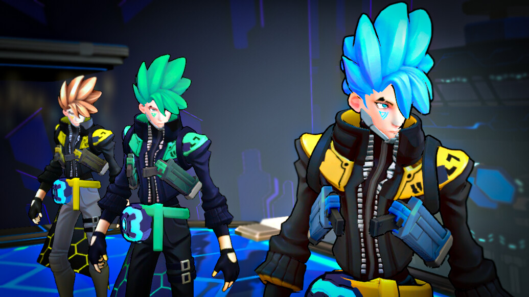 Rushdown Revolt: Neon Horizons Raymer Featured Screenshot #1