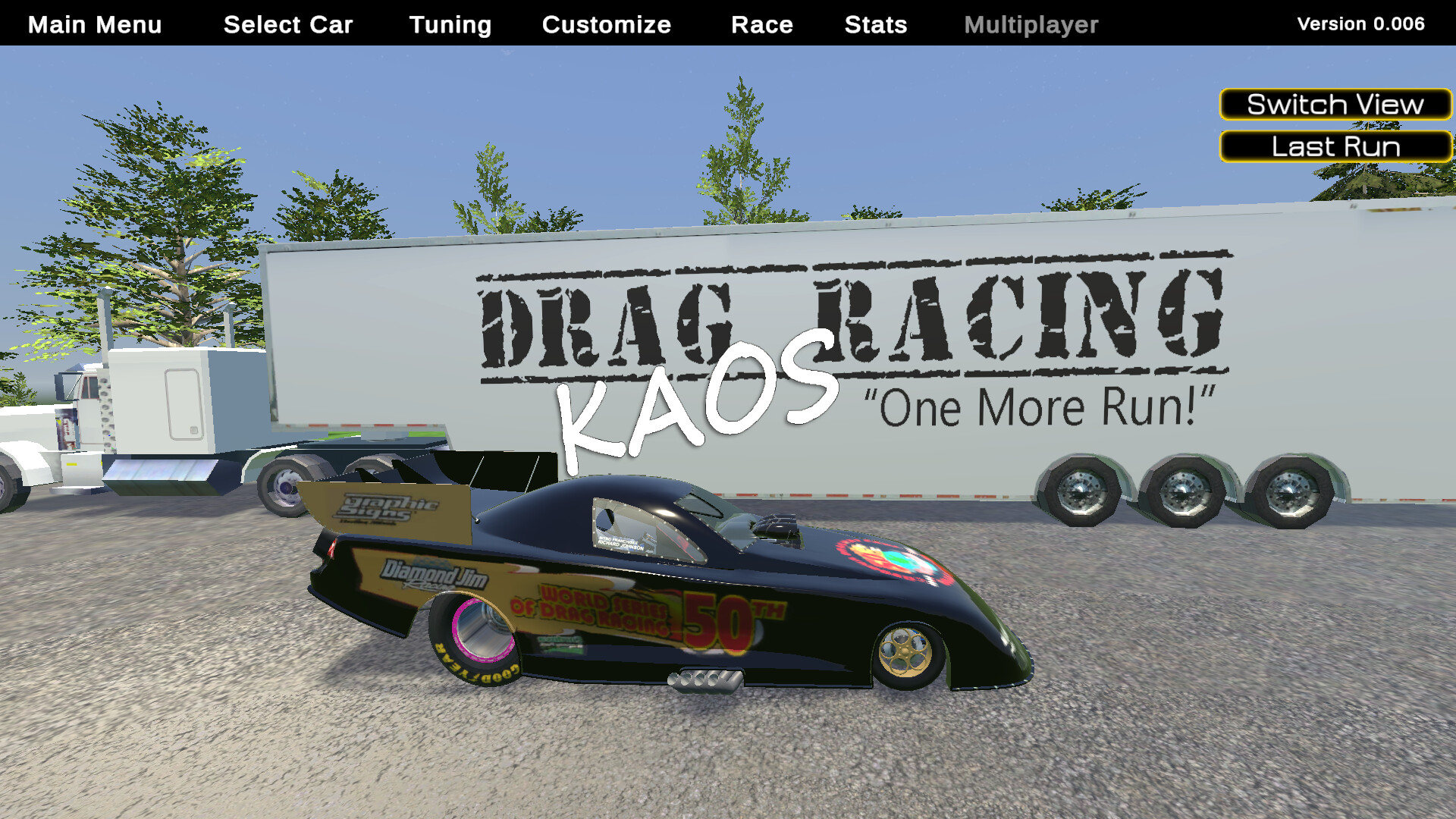 Drag Racing Kaos - 