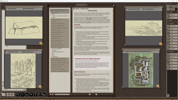 Fantasy Grounds - Spectacular Settlements