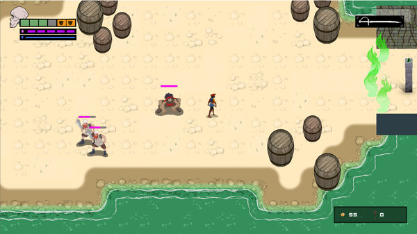 Screenshot z Curse of the Corsair