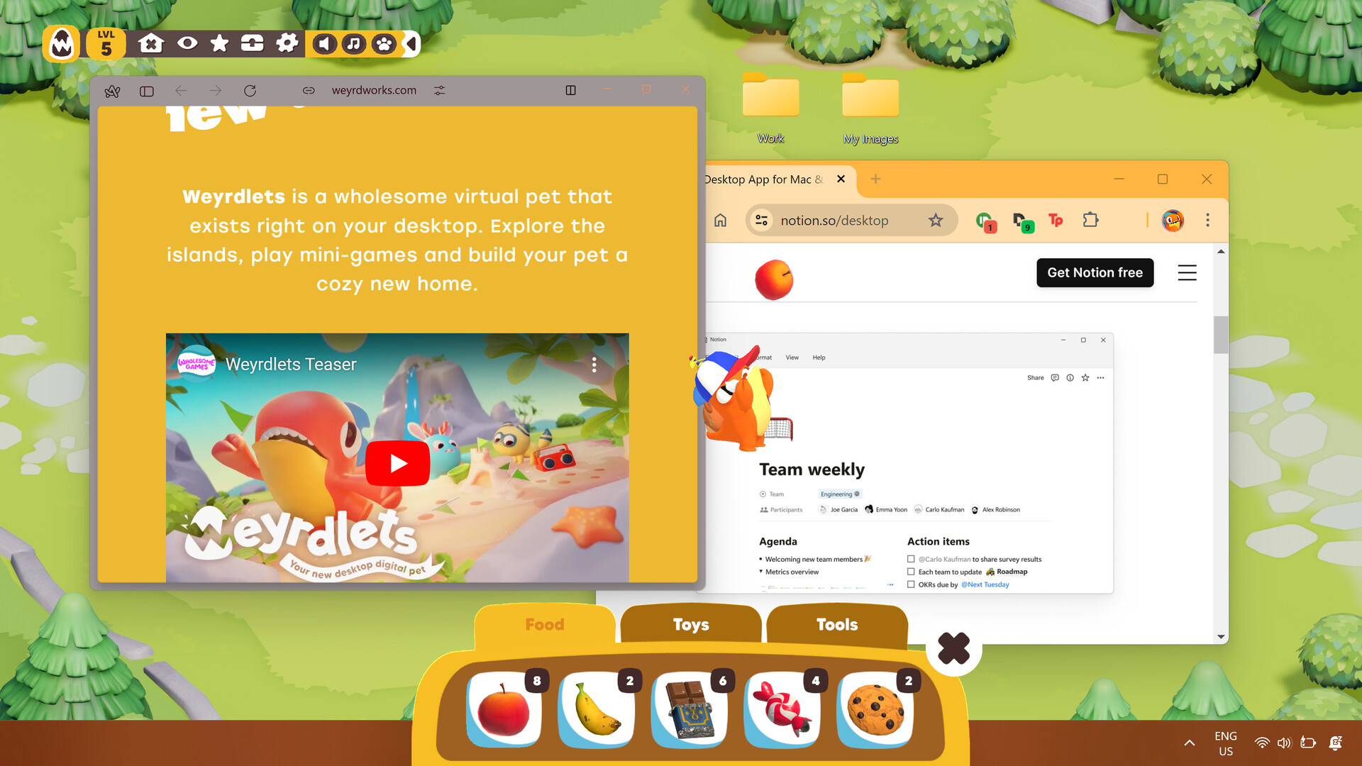 Weyrdlets : Idle Desktop Pets screenshot 13
