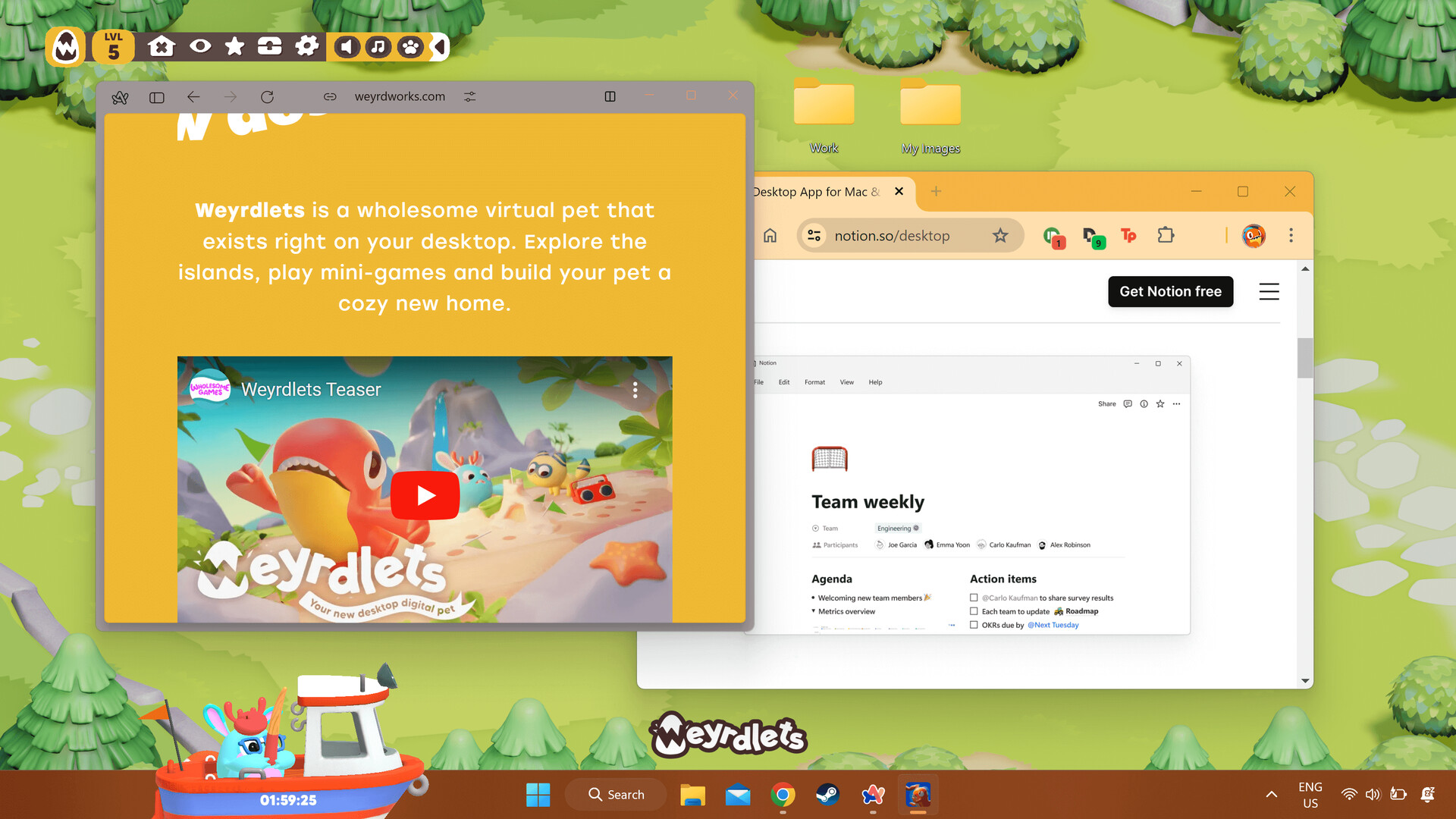 Weyrdlets : Idle Desktop Pets screenshot 7