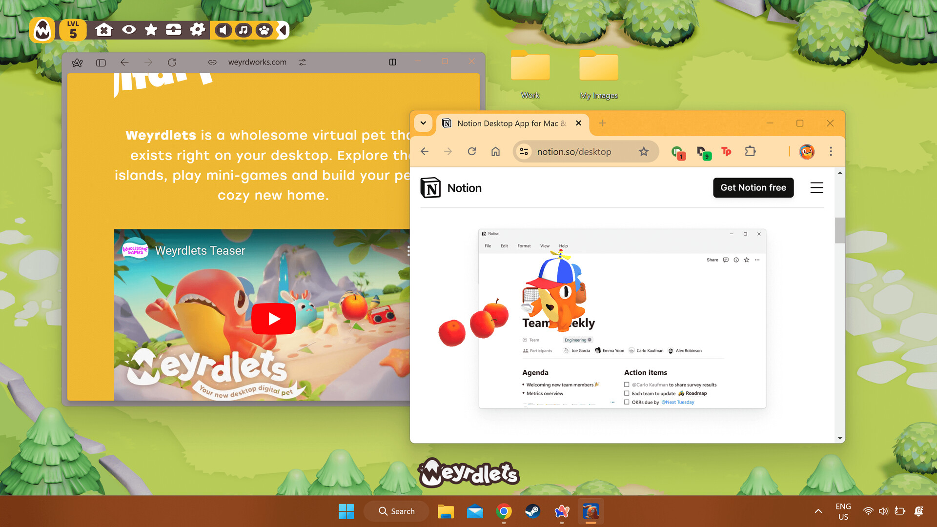Weyrdlets : Idle Desktop Pets screenshot 12