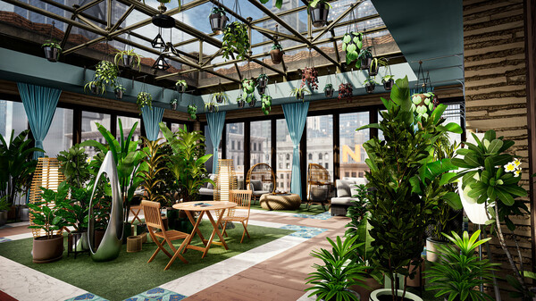 Hotel Renovator - Indoor Garden Room & Furniture Set