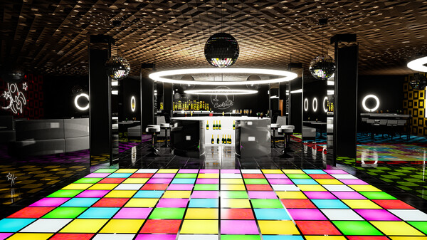 Hotel Renovator - Disco Room & Furniture Set