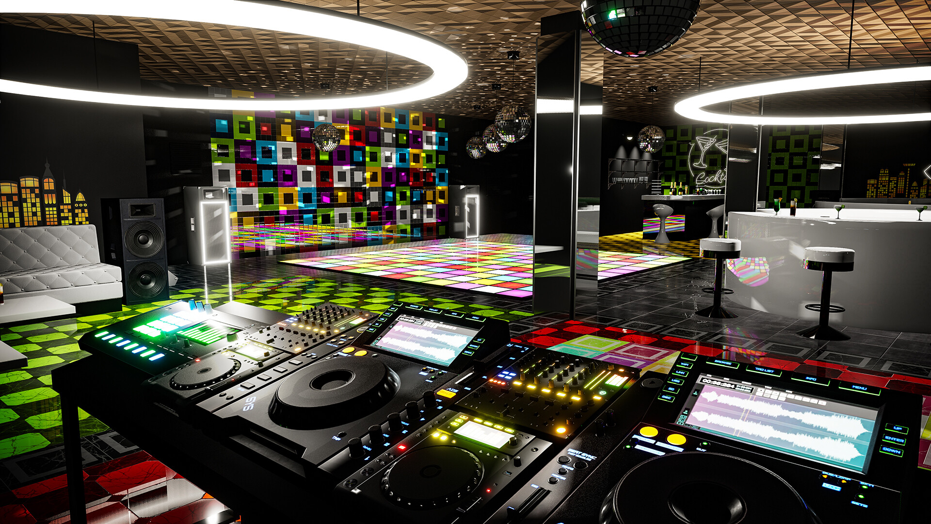 Hotel Renovator - Disco Room & Furniture Set Featured Screenshot #1