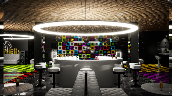Hotel Renovator - Disco Room & Furniture Set