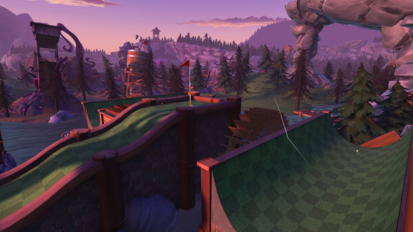 Golf With Your Friends - Corrupted Forest Course