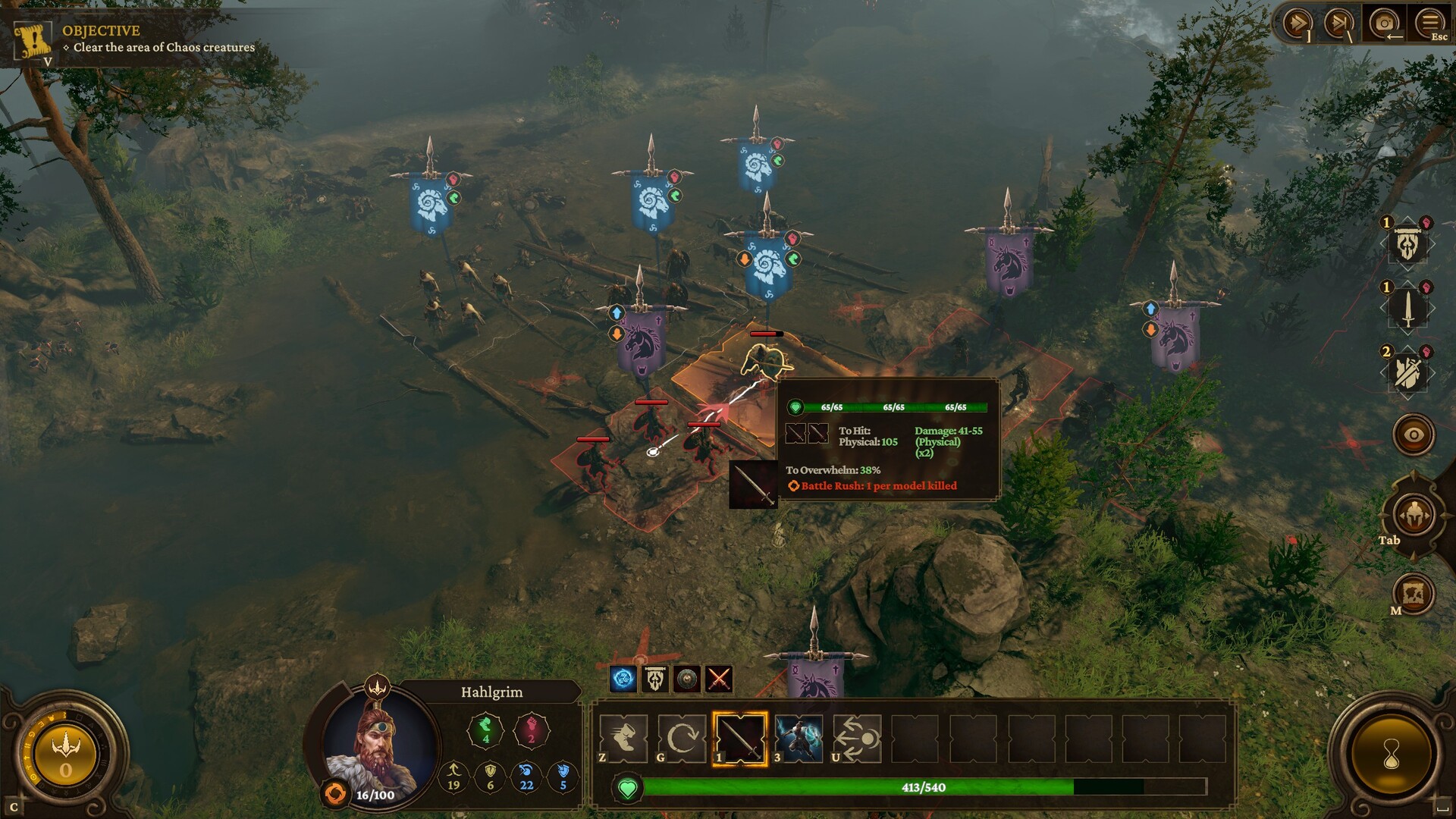 RuneQuest: Warlords screenshot #11