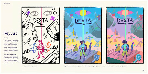 Desta: The Memories Between - Digital Art Book