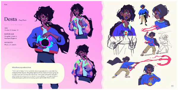 Desta: The Memories Between - Digital Art Book