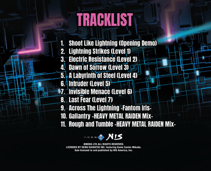 Raiden III x MIKADO MANIAX - Soundtrack Sampler screenshot 2