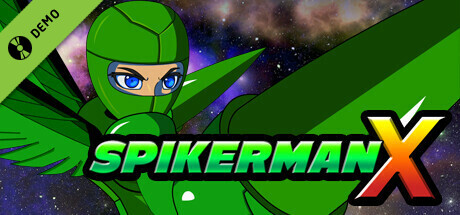 SpikerManX Demo game cover