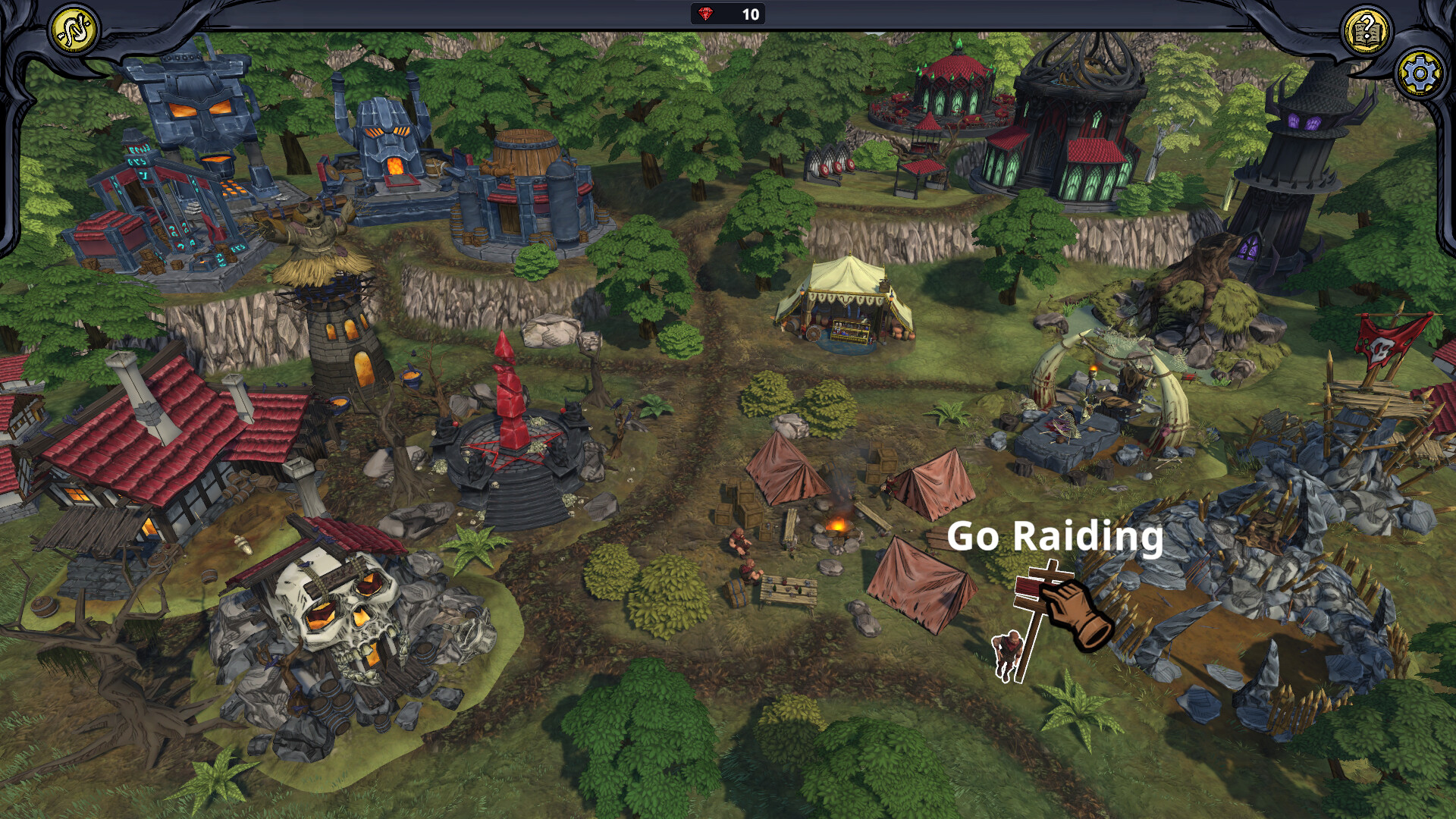 Screenshot of Outlaw Kingdom.