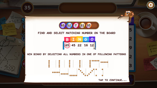 Bingo Beavers - Design &  Board game screenshot 4