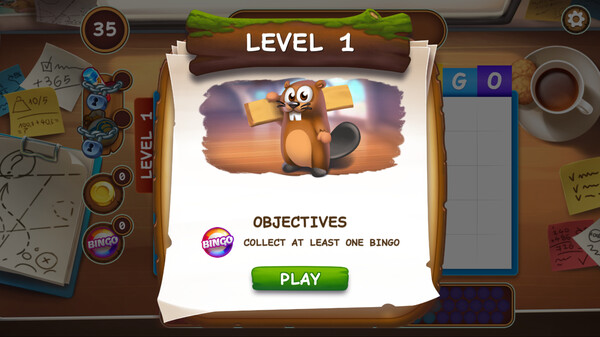 Bingo Beavers - Design &  Board game screenshot 3