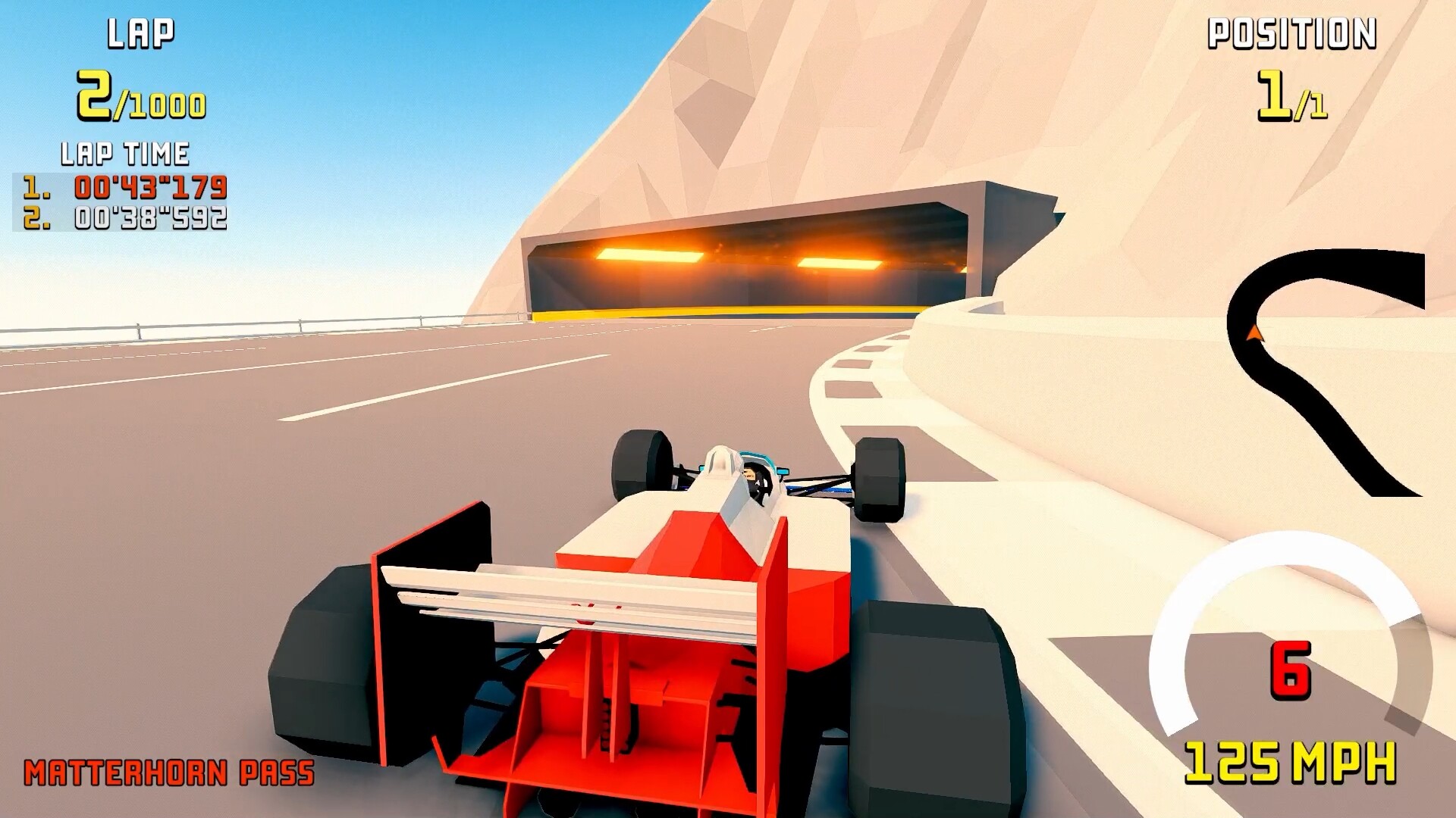 #6. Super Retro GP (Steam) By: Dangerous Derk Interactive