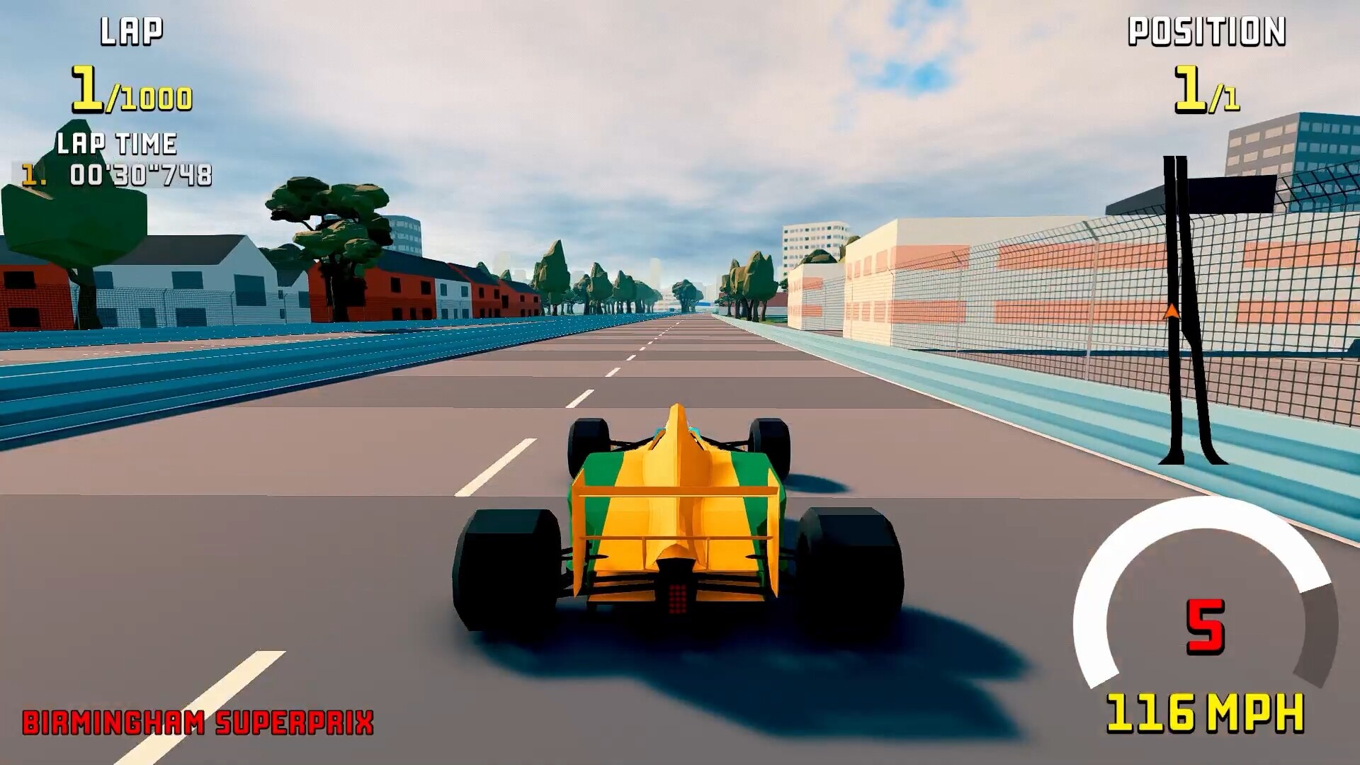 #4. Super Retro GP (Steam) By: Dangerous Derk Interactive
