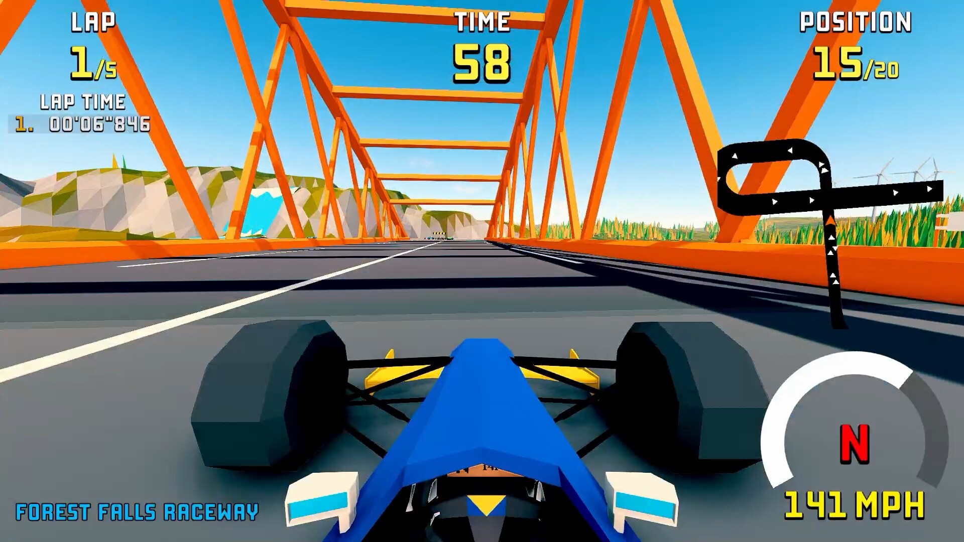 #2. Super Retro GP (Steam) By: Dangerous Derk Interactive