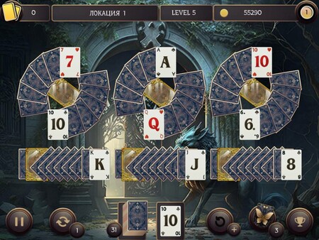 Screenshot z Mystery Solitaire. Grimm's Tales 8
