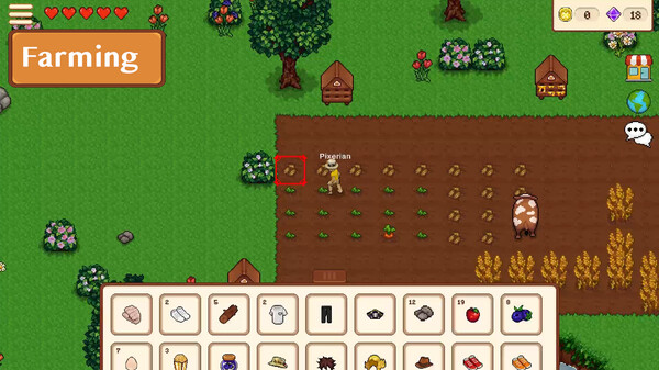 Скриншот 3 из игры Pixeria Online