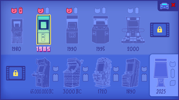 An Arcade Full of Cats