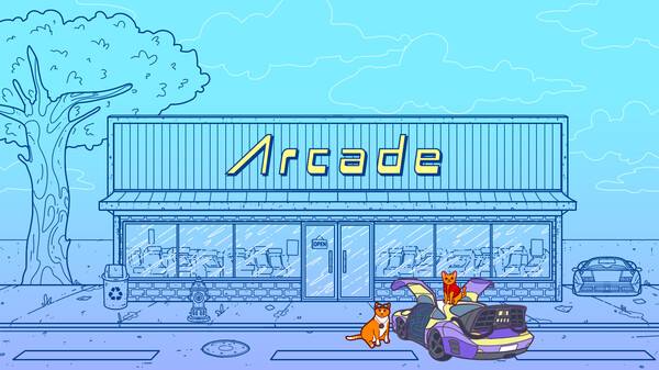 An Arcade Full of Cats
