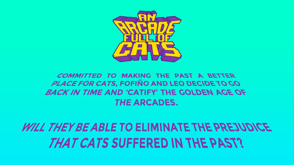 An Arcade Full of Cats