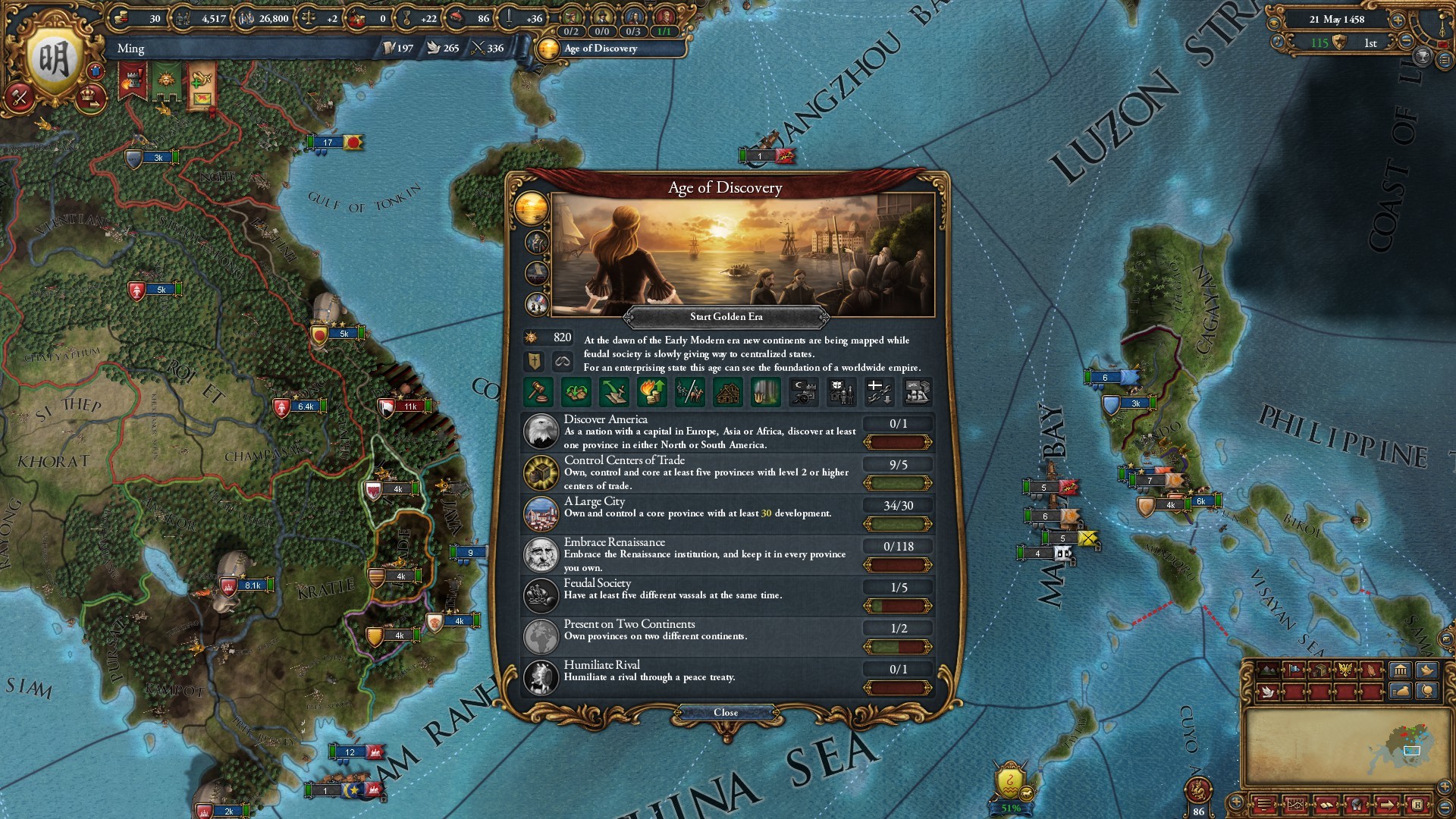 screenshot of Europa Universalis IV 7