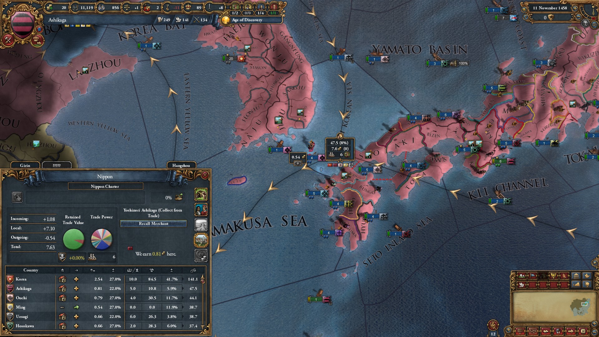 screenshot of Europa Universalis IV 2