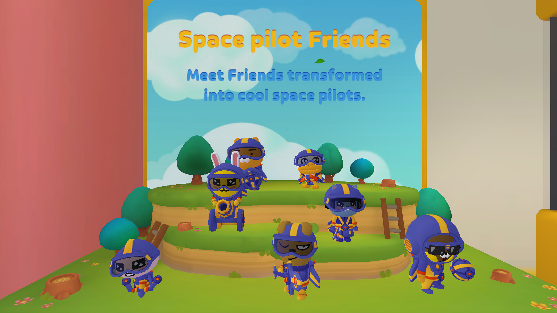 Space pilot Friends Featured Screenshot #1