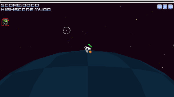 Screenshot z Cosmic Cleaner